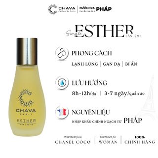 [COMBO QUÀ TẶNG 15] 1 NƯỚC HOA SIMPLE 12ML+1 SON SÁP LÌ ROSY SWEET LOVE - CHAVA