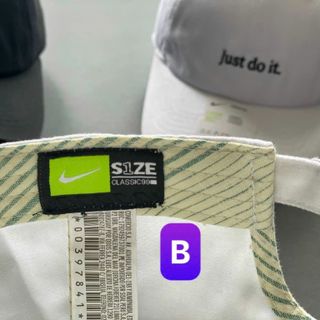 Mũ lưỡi trai thêu chữ just do it nhỏ ở giữa CQ