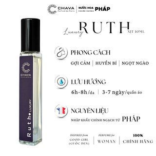 [COMBO QUÀ TẶNG 11] 1 NƯỚC HOA LUXURY 10ML+1 SON SÁP LÌ ROSY SWEET LOVE - CHAVA