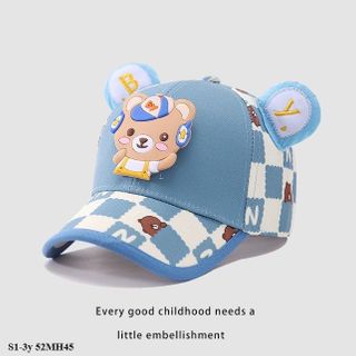 Mũ lưỡi trai gấu S1-3y 52MH45
