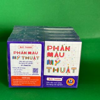 Phấn màu mỹ thuật 12 màu Đức Thanh - HCM