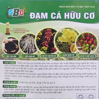 Đạm cá cô đặc thương hiệu SBC (Can 20l)