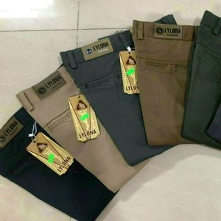 Quần nam, Quần kaki dài nam dài vải kaki cotton form dáng suông (Mã QKK187)