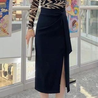 Chân váy công sở chân váy bút chì dài dáng a qua gối  phong cách Hàn Quốc (mã 3)