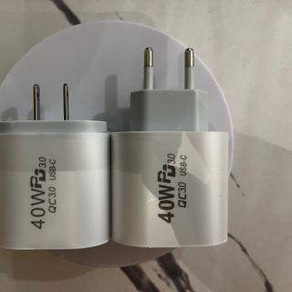 SẠC NHANH 40W cổng Usb QC3.0 và type C cho điện thoại và máy tính bảng - Phụ kiện