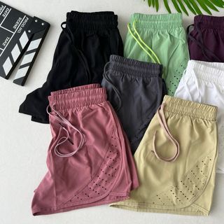 Quần đùi 2 lớp đục lỗ 65k Phom chất chuẩn đẹp Size m.l.xl.xxl Ri 2222 Tách nửa ri được mới nhất 2024 Thể Thao cao cấp Siêu Đẹp Giá Sỉ,