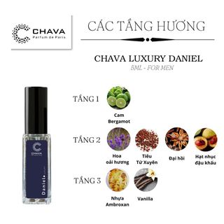 NƯỚC HOA MINI LUXURY DANIEL 5ML PHONG CÁCH XỊT - CHAVA