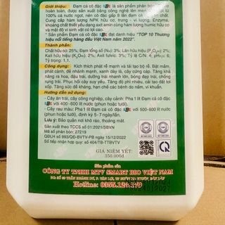 Đạm cá cô đặc thương hiệu SBC (Can 5L)
