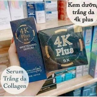 Serum 4k Plus 5x dưỡng trắng da giá sỉ