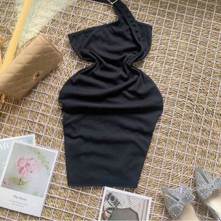 ĐẦM NỮ BODY DÂY CHOÀNG CỔ ĐIỀU CHỈNH ĐỘ DÀI - AUSA HOUSE