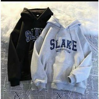 Áo hoodie in chữ SLAKE chất nỉ mềm mịn, from dưới 70kg. Giá sỉ - giá bán buôn