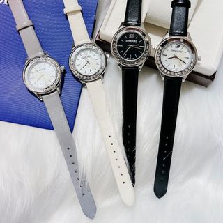 Đồng hồ da mới viền đá