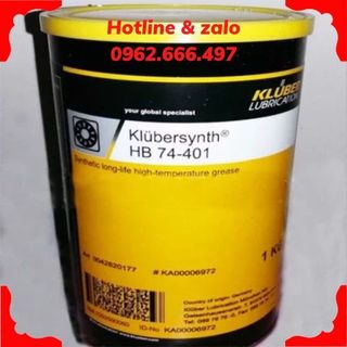 Mỡ bôi trơn Klubersynth HB 74-401 - LH.O.9.6.hai.666.4.9.7