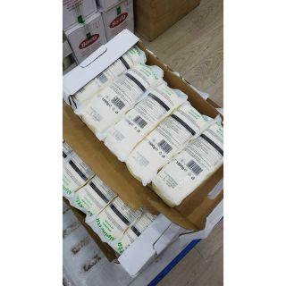 Phô mai khối 1,5kg Alpinetta mozzarella Đức (phô mai cheese kéo sợi chảy mềm)