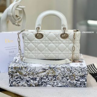 𝐓𝐔́𝐈 𝐗𝐀́𝐂𝐇  Nữ Cao Cấp VIP 𝐃-𝐉𝐎𝐘 𝐒𝐏𝐒𝐋 2024 Màu Trắng- Size : 22cm