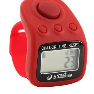 Máy đếm số lần niệm Phật có pin sạc có đồng hồ hiển thị