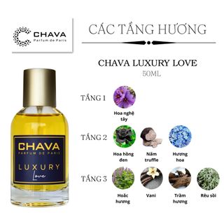 NƯỚC HOA UNISEX LUXURY LOVE 50ML PHONG CÁCH XỊT - CHAVA