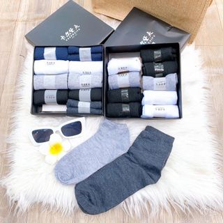 Set Hộp 10 Đôi Tất Nhật Chống Hôi Chân