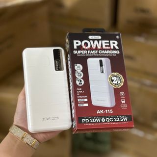 Pin Dự Phòng - Sạc Dự Phòng AK115 Bank 20.000mAh