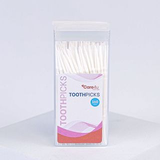 Sỉ - Tăm xỉa răng nha khoa bằng nhựa Care4u hộp 160 chiếc