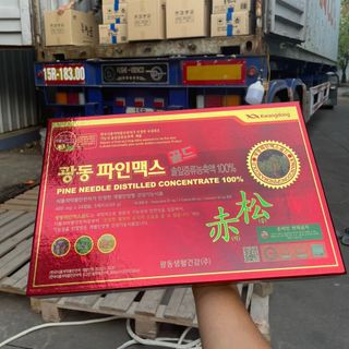 Tinh Dầu Thông Đỏ Kwangdong hộp 120 viên (thùng 10 hộp)