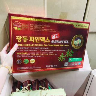 Tinh Dầu Thông Đỏ Kwangdong hộp 120 viên (thùng 10 hộp)
