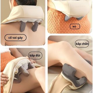 Máy Massage Cổ Vai Gáy RULAX RL-20 - Đai Massage Đa Năng Mô Phỏng Kỹ Thuật Massage Số 8 - Hàng Chính Hãng