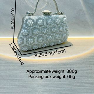 Túi xách quảng châu Clutch Đi Tiệc Quai Kiềng Full Box - 07B5331 (Chuyên sỉ túi xách sll, balo, ví, thắt lưng, túi Laptop)