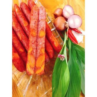 Lạp Xưởng Tôm Trứng Muối Sóc Trăng
