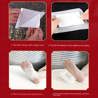 Dán Thải Độc Chân Đông Y Học Có Màng Co