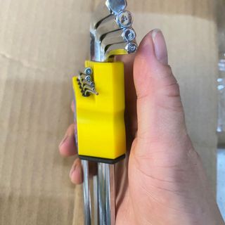 Bộ Lục Giác Hệ HEX  WHR JAPAN 9 Đầu Bi Inox Siêu Cứng không Gây Tà Đầu Ốc Tán(Chính Hãng)