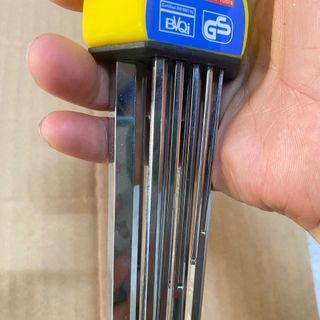Bộ Lục Giác Hệ HEX  WHR JAPAN 9 Đầu Bi Inox Siêu Cứng không Gây Tà Đầu Ốc Tán(Chính Hãng)