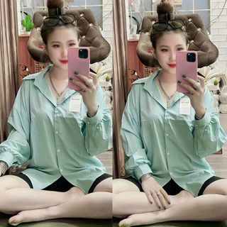 ÁO SƠ MI NỮ TRƠN DÀI TAY - AUSA HOUSE