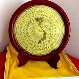 Sản xuất đĩa đồng quà tặng, đĩa đồng đúc nổi, đĩa đồng mạ vàng