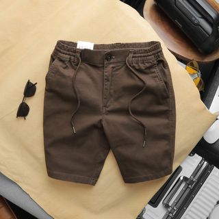 QUẦN SHORT KAKI LƯNG THUN DÂY RÚT CAO CẤP