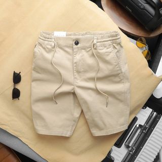 QUẦN SHORT KAKI LƯNG THUN DÂY RÚT CAO CẤP