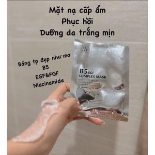 Mặt Nạ B5 Kr lab căng bóng trắng sáng sét 10 miếng
