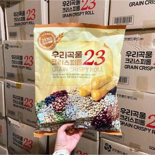 Bánh ngũ cốc mix 23 loại đậu Hàn Quốc gói 500gr (Thùng 8 gói) giá sỉ