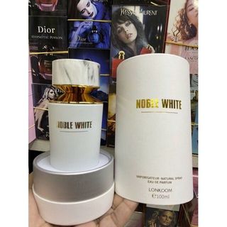 NƯỚC HOA NỮ LON TRẮNG LONLOM NOBLE WHITE 100ML THƠM ĐỘC ĐÁO ẢNH THẬT giá sỉ