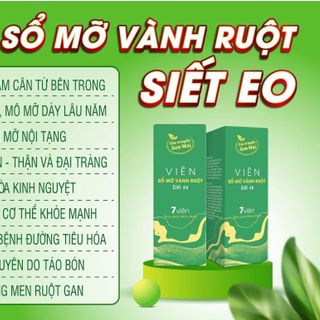 Sổ mỡ vành ruột siết eo sơn mai