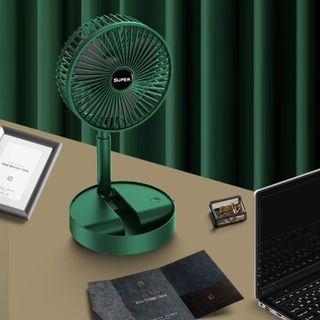 Quạt Tích Điện Xanh Super