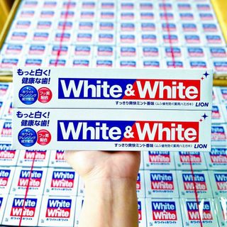 Kem Đánh Răng Nhật White & White ( Thùng 80 tuýp ) giá sỉ