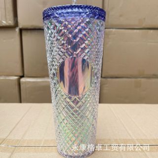 Ly giữ Nhiệt Kim Cương Lưới 2 lớp 710ml IN LOGO THEO YÊU CẦU ( Hàng, Giá Tận Xưởng )