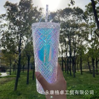 Ly giữ Nhiệt Kim Cương Lưới 2 lớp 710ml IN LOGO THEO YÊU CẦU ( Hàng, Giá Tận Xưởng )