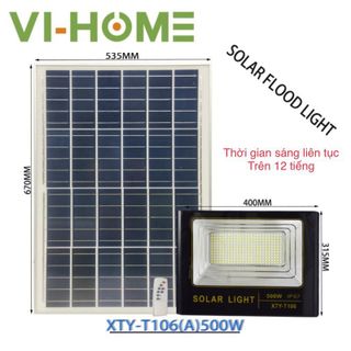 Đèn pha năng lượng mặt trời 200w
