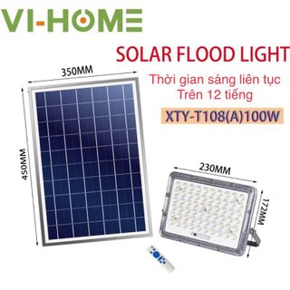 Đèn pha năng lượng mặt trời 200w