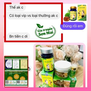 Thảo mộc gia truyền sơn mai vip 90 viên hàng chính hãng