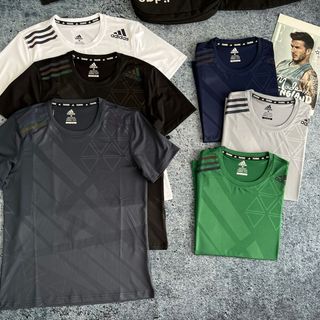 Áo nam adid1as logo 7 màu 70k Phom chất chuẩn đẹp Size m.l.xl.xxl Ri 2222 Tách nửa ri được