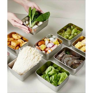 Hộp inox Có Nắp Đậy