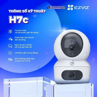 Camera WiFi Ống Kính Kép EZVIZ H7C (4MP+4MP)